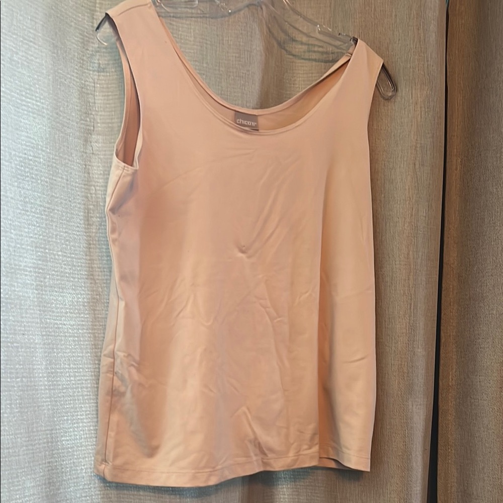 Chico's Women's Peach Sleeveless Top